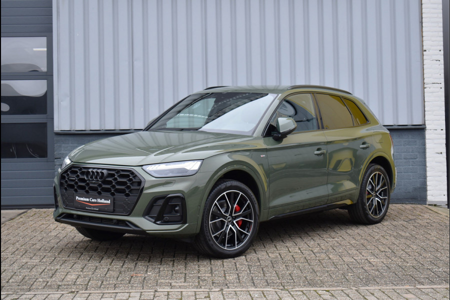 Audi Q5 50 TFSI e S-Line 299 Pk Black Ed HUD Matrix Oled Trekhaak 360 Camera Leder/Alcantara Massage 20 Inch