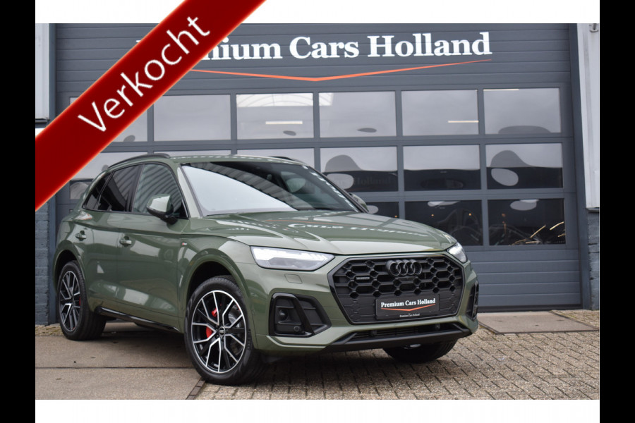 Audi Q5 50 TFSI e S-Line 299 Pk Black Ed HUD Matrix Oled Trekhaak 360 Camera Leder/Alcantara Massage 20 Inch