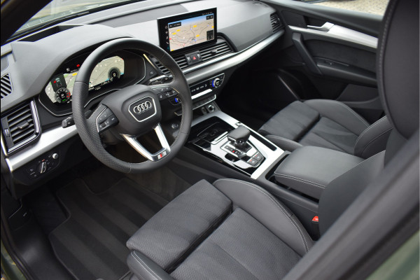 Audi Q5 50 TFSI e S-Line 299 Pk Black Ed HUD Matrix Oled Trekhaak 360 Camera Leder/Alcantara Massage 20 Inch