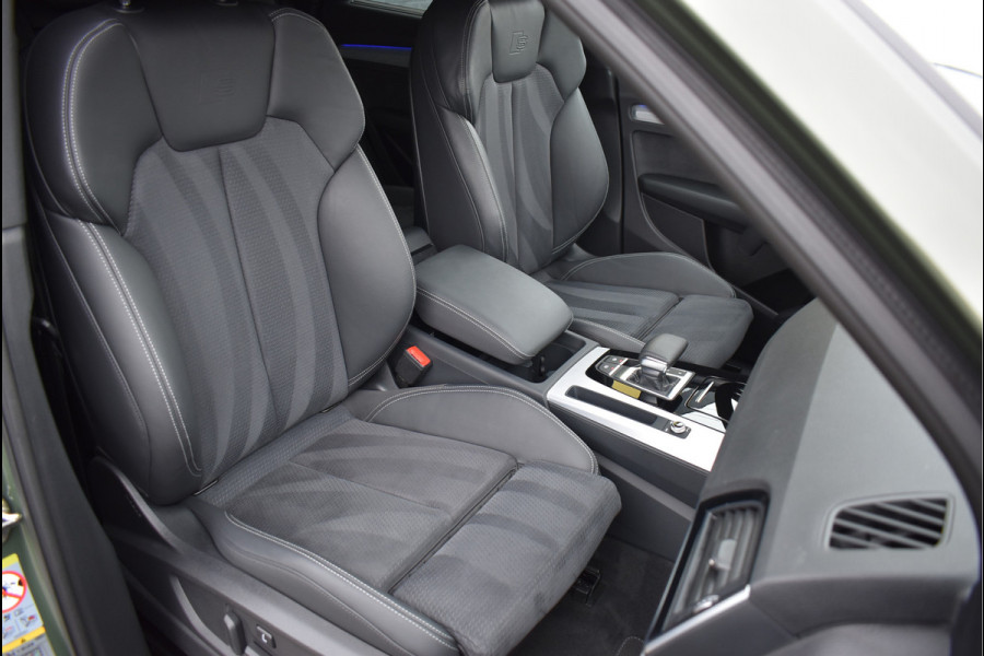 Audi Q5 50 TFSI e S-Line 299 Pk Black Ed HUD Matrix Oled Trekhaak 360 Camera Leder/Alcantara Massage 20 Inch