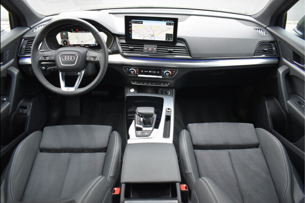 Audi Q5 50 TFSI e S-Line 299 Pk Black Ed HUD Matrix Oled Trekhaak 360 Camera Leder/Alcantara Massage 20 Inch