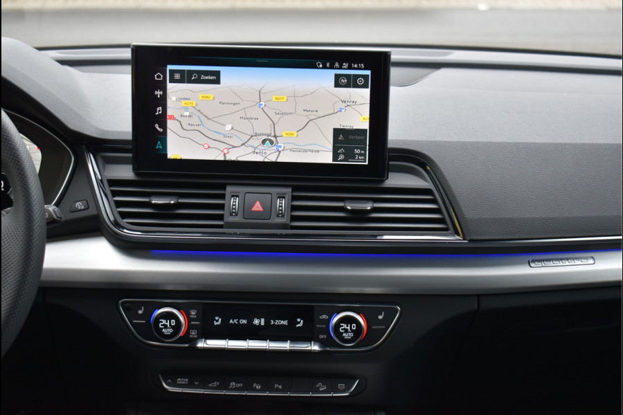 Audi Q5 50 TFSI e S-Line 299 Pk Black Ed HUD Matrix Oled Trekhaak 360 Camera Leder/Alcantara Massage 20 Inch