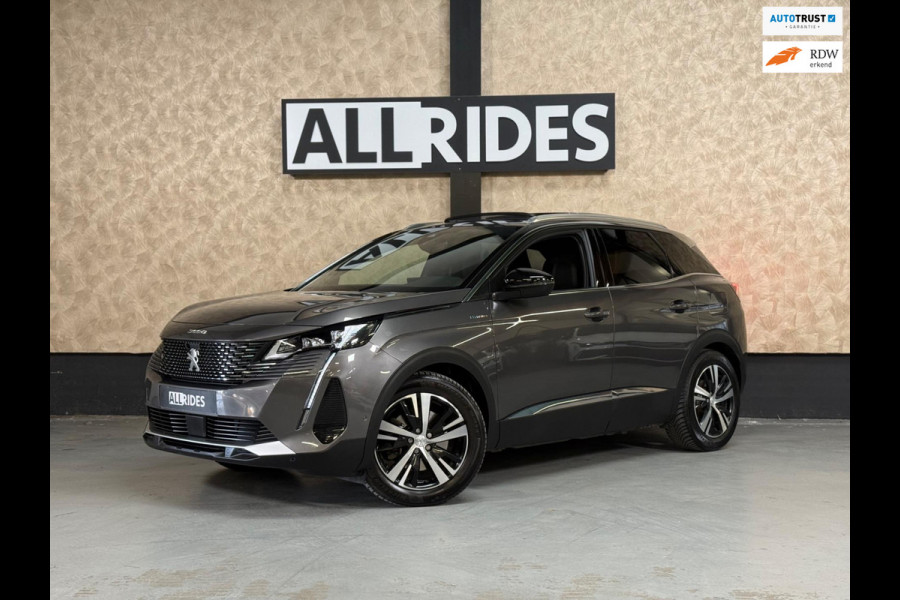 Peugeot 3008 1.6 HYbrid4 300 GT Pack Business | Pano | Focal | Nachtzicht | Trekhaak | Keyless | CarPlay