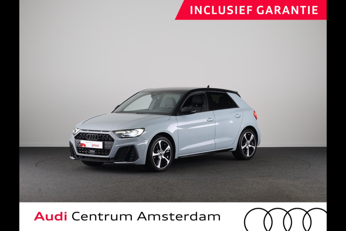 Audi A1 Sportback 30 TFSI S edition 116pk S-Tronic | Led koplampen | Stoelverwarming | Ambiant licht pakket | Navigatie via App | Verlengde garantie