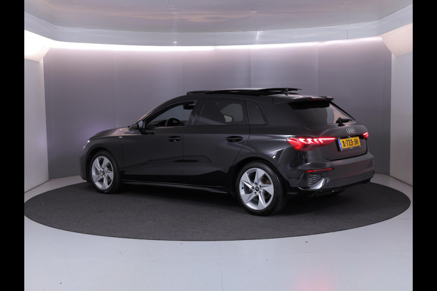 Audi A3 Sportback 35 TFSI S edition 150 pk S-tronic | Verlengde garantie | Navigatie | Panoramadak | Parkeersensoren (Park assist) | B&O Soundsystem | S-Line |