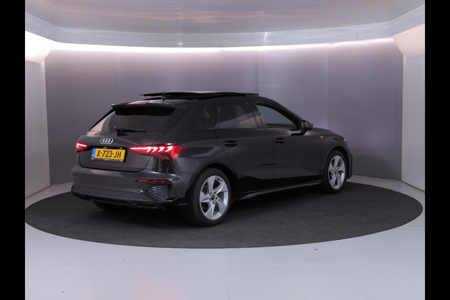 Audi A3 Sportback 35 TFSI S edition 150 pk S-tronic | Verlengde garantie | Navigatie | Panoramadak | Parkeersensoren (Park assist) | B&O Soundsystem | S-Line |