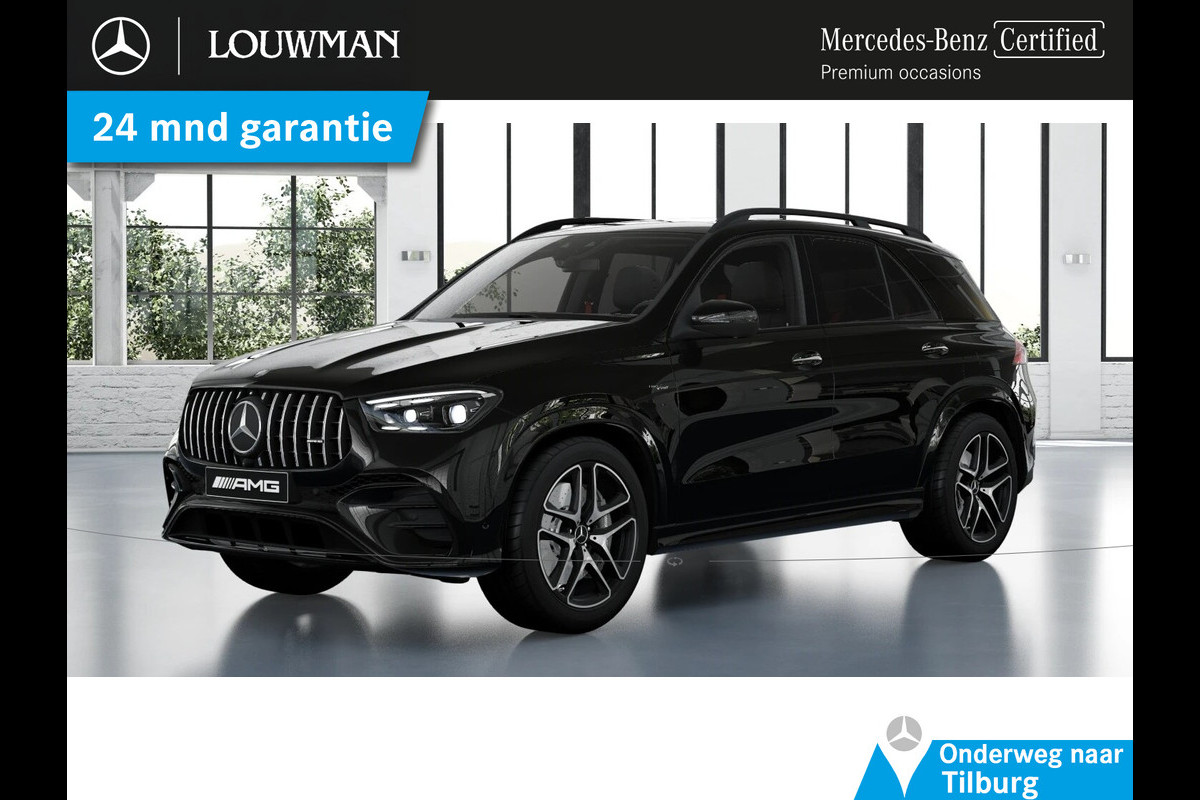 Mercedes-Benz GLE Mercedes-AMG 53 Hybrid 4MATIC+ AMG | Night Pakket | Panorama Schuif-Kanteldak | Burmester Surround-Soundsystem | Airmatic. Inclusief 24 maanden MB Certified garantie voor Europa.