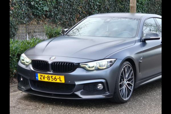 BMW 4 Serie 420i Gran Coupé M Sport Individual MAT Grey Orig BMW Performance 20inch Apple CarPlay High Executive