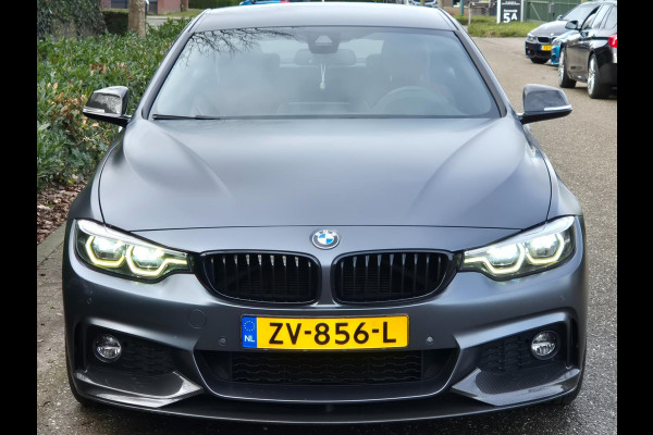 BMW 4 Serie 420i Gran Coupé M Sport Individual MAT Grey Orig BMW Performance 20inch Apple CarPlay High Executive