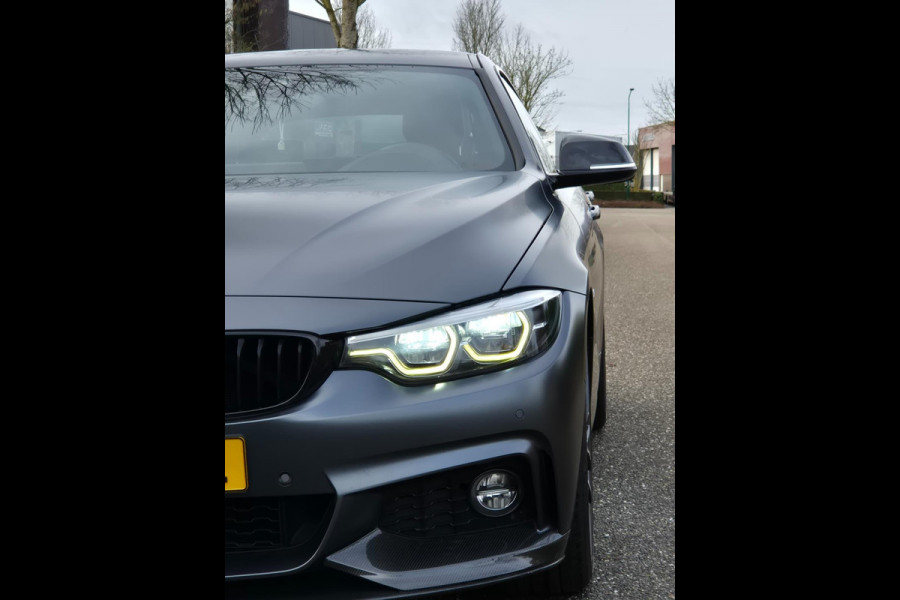 BMW 4 Serie 420i Gran Coupé M Sport Individual MAT Grey Orig BMW Performance 20inch Apple CarPlay High Executive
