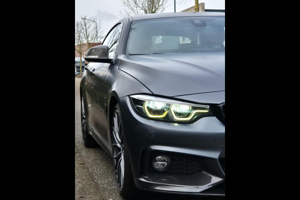 BMW 4 Serie 420i Gran Coupé M Sport Individual MAT Grey Orig BMW Performance 20inch Apple CarPlay High Executive
