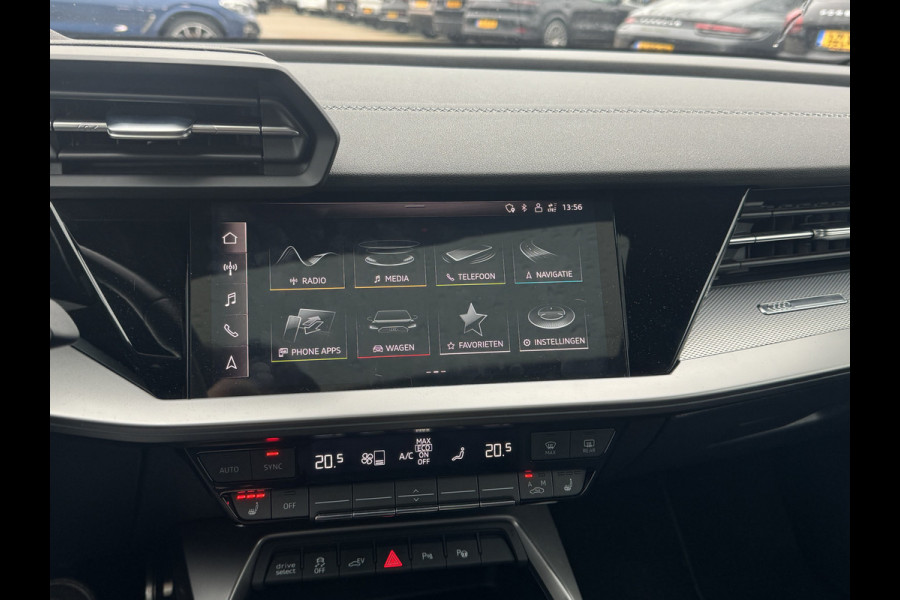 Audi A3 Sportback 45 TFSI e S edition Competition / Panoramadak / Camera / Head-up / RS Seats / B&O / Elektr. stoelen / 19'' / CarPlay / Stoelmassage+Verwarming / Dodehoek / DAB / ACC