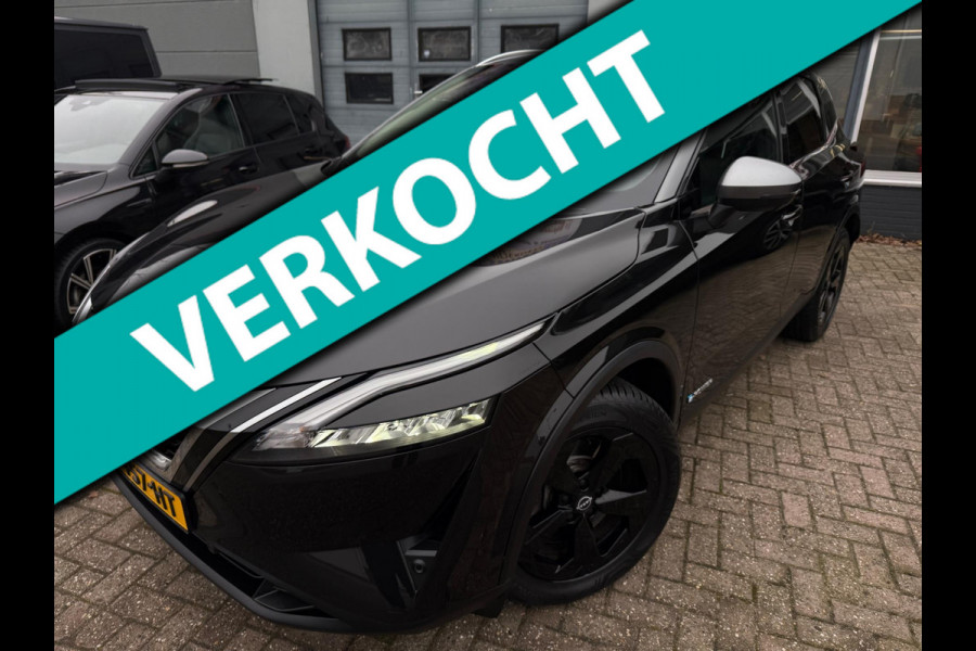 Nissan QASHQAI 1.5 e-Power 2023 BLACK EDITION AUTOMAAT PANO ACC 360 CAM