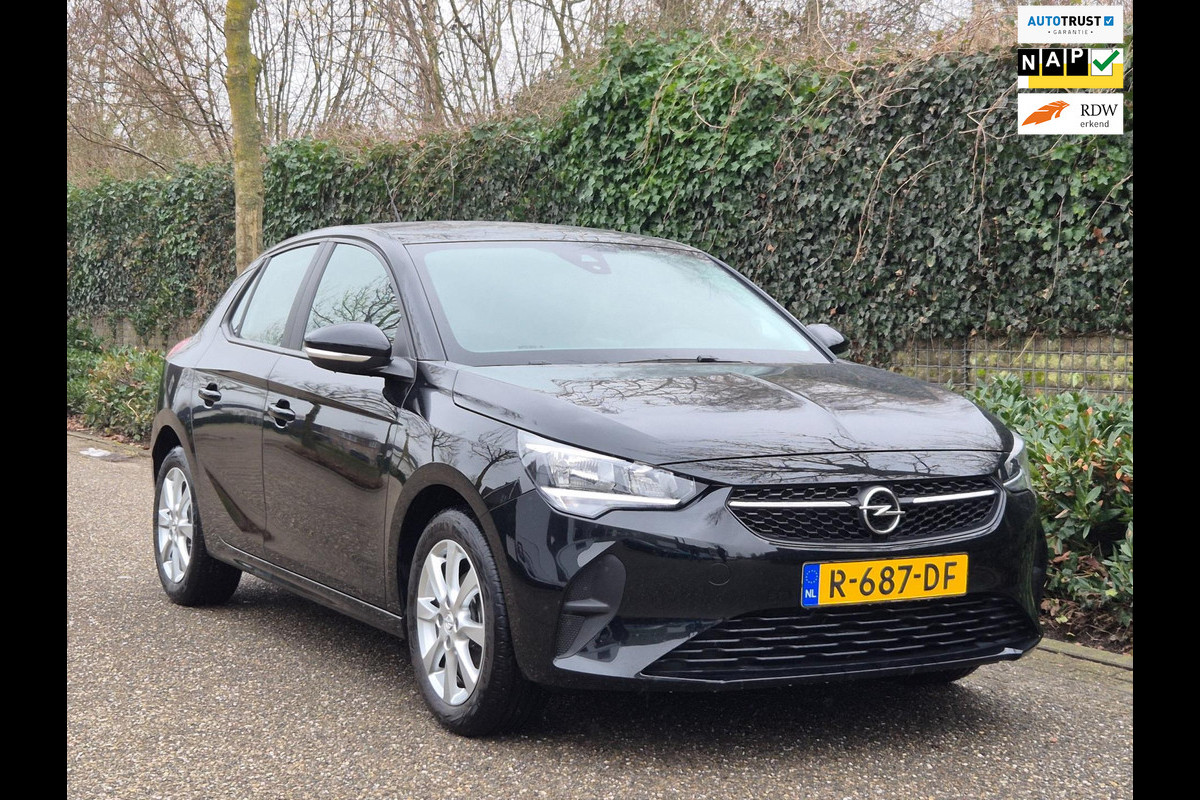Opel Corsa 1.2 Edition Android Apple CarPlay Auto Zwart Line Assist NL NAP RIJKLAAR 1.2 Edition