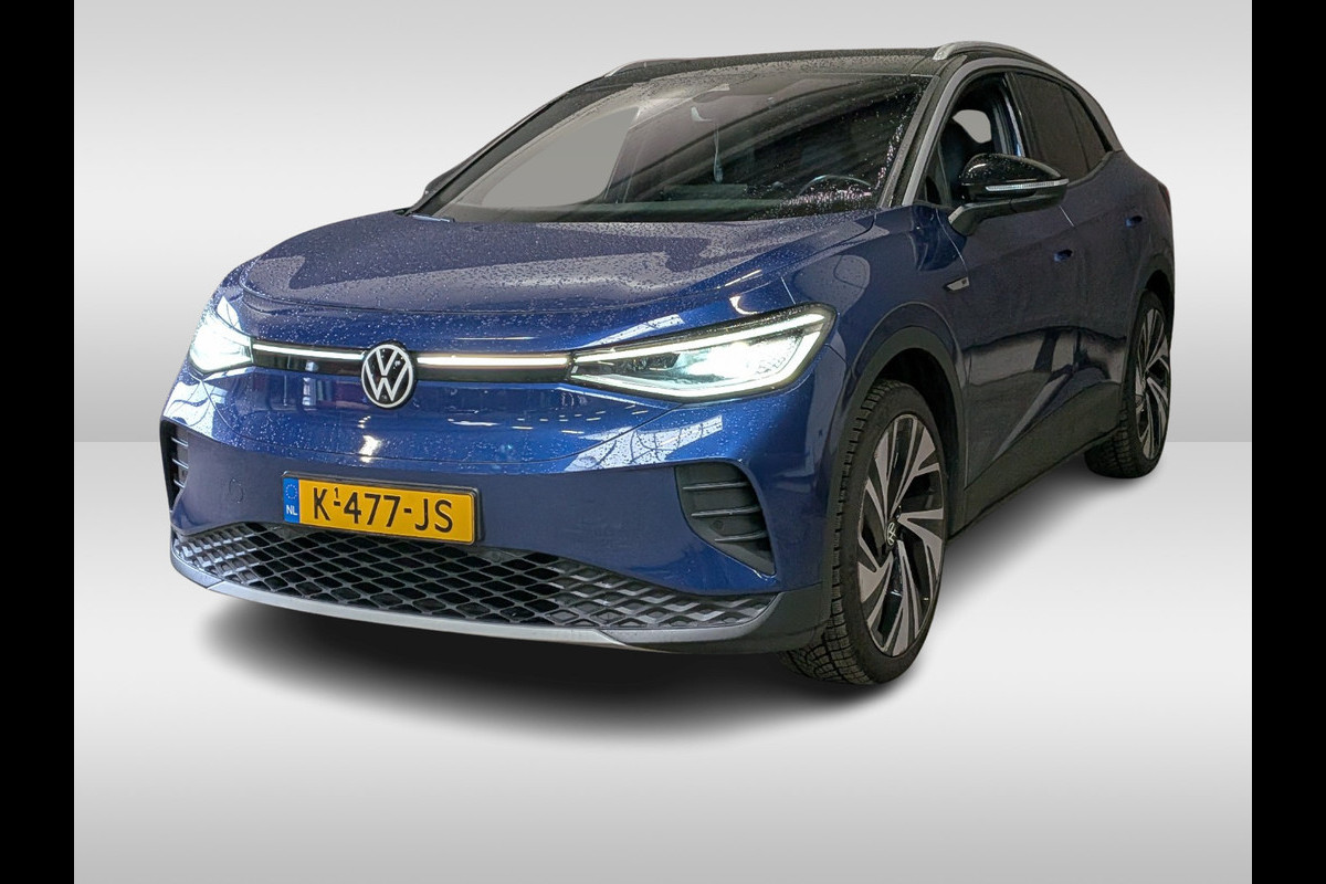 Volkswagen ID.4 First Max 77 kWh / Full option! / Panoramadak / Camera / Head-up / Keyless / 21'' / ACC / Dodehoek / Elektr. stoelen / Massage / Navigatie / Stuurverwarming
