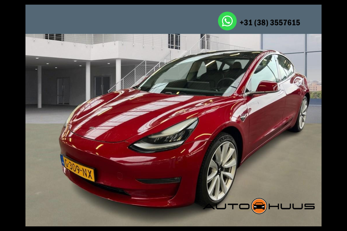 Tesla Model 3 Aut. Long Range Dual Motor AWD | SOH 91.2% | Autopilot | Panorama | Leder |