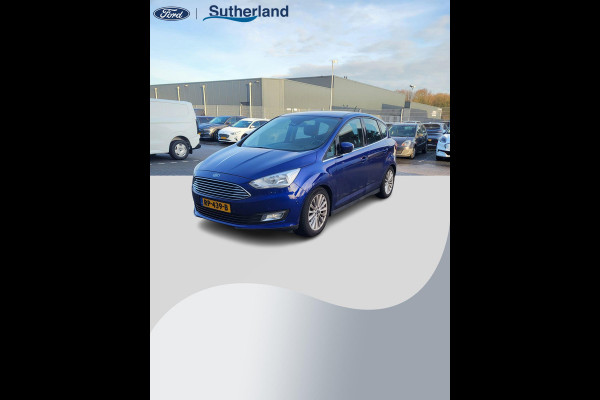 Ford C-MAX 1.0 EcoBoost 125 PK Titanium | Climate Control | Cruise Control | Voorruitverwarming | PDC V+A | Apple Carplay | 17 Inch Lichtmetalen Velgen