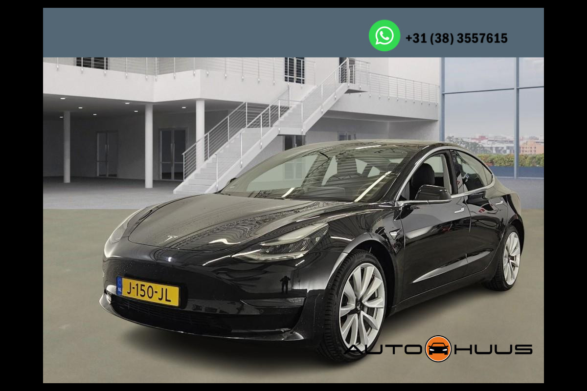 Tesla Model 3 Long Range Dual Motor AWD 75 kWh | Navi | Panorama | Trekhaak | Leder | Camera |