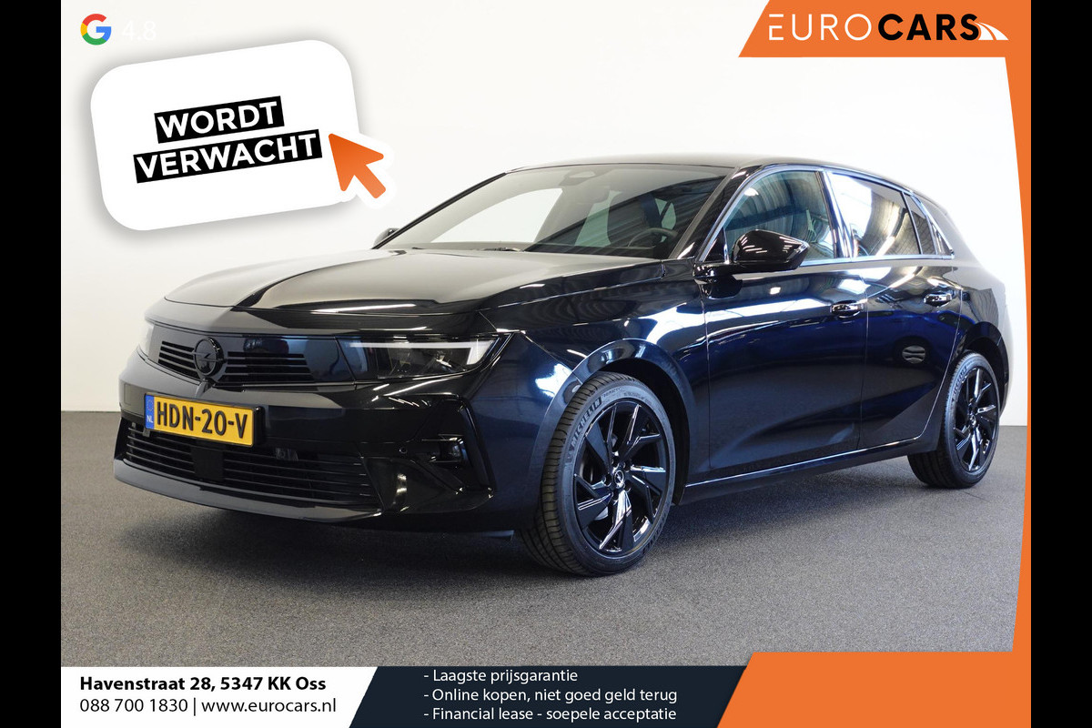 Opel Astra 1.2 130pk GS Line Automaat | Climate control | Adaptive cruise control | LED | Voorstoelen verwarmd | Stuurwiel verwarmd | Achteruitrij camera 360* | Sfeer verlichting | Apple Carplay/ Android auto