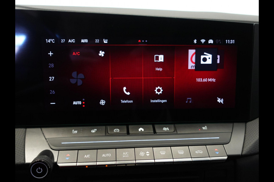 Opel Astra 1.2 130pk GS Line Automaat | Climate control | Adaptive cruise control | LED | Voorstoelen verwarmd | Stuurwiel verwarmd | Achteruitrij camera 360* | Sfeer verlichting | Apple Carplay/ Android auto