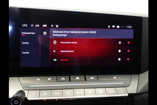 Opel Astra 1.2 130pk GS Line Automaat | Climate control | Adaptive cruise control | LED | Voorstoelen verwarmd | Stuurwiel verwarmd | Achteruitrij camera 360* | Sfeer verlichting | Apple Carplay/ Android auto