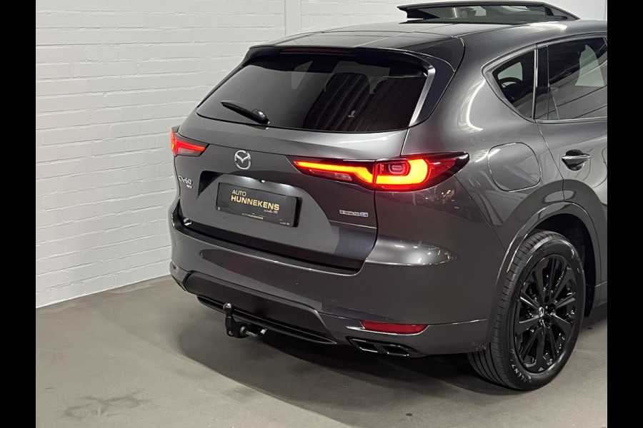Mazda CX-60 2.5 e-SkyActiv PHEV Homura Trekhaak | Open dak | Adapt. cruise | 360 camera | Stoelventilatie | Stoel-/stuurverwarming | Head-up