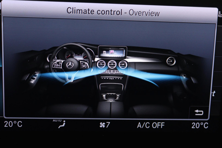 Mercedes-Benz C-Klasse Estate 180 Business Solution AMG Automaat (NAVIGATIE, SFEERVERLICHTING, VIRTUAL, STOELVERWARMING, CAMERA)