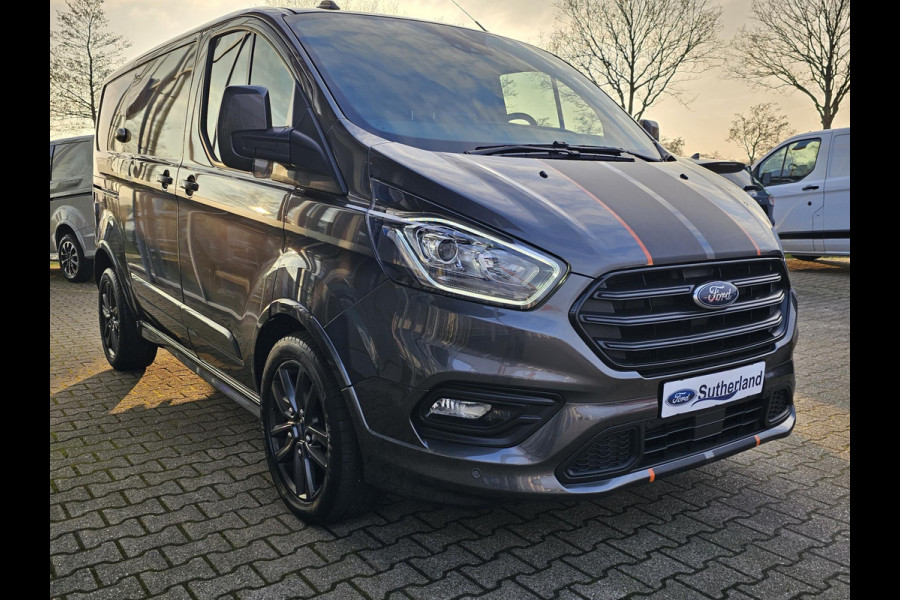 Ford Transit Custom 320 2.0 TDCI L1H1 Sport 185pk Automaat | SCI | Bi-Xenon | Achteruitrijcamera | Stoel + Voorruit verwarming | 3 zits | Verlengde Fabrieksgarantie t/m 02/2027