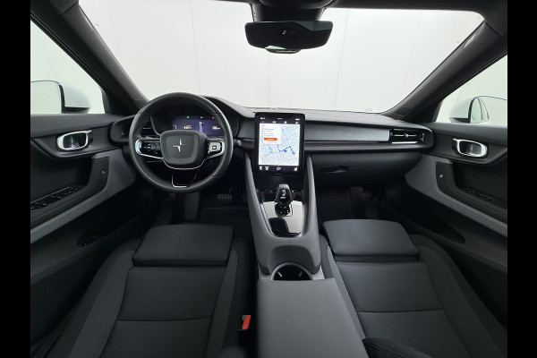 Polestar 2 78kWh 408PK PERFORMANCE 0-100 4,7sec. Long Range Pano-dak Elektr.Stoel+Stuur-verwarmd GSM-Key (semi-)-AutoPilot AWD GSM-Sleutel  SOH 93% Google-Android® Navi 360°Camera Elek.Achterklep PDC-a+v Performance-Ophanging Premium-Audio Active-Grille Keyless LEDParkeerassist auto 1.500KG Trekgewicht! 3fase 11kw thuis laden 4-season-Bnd € 66.000 nieuw