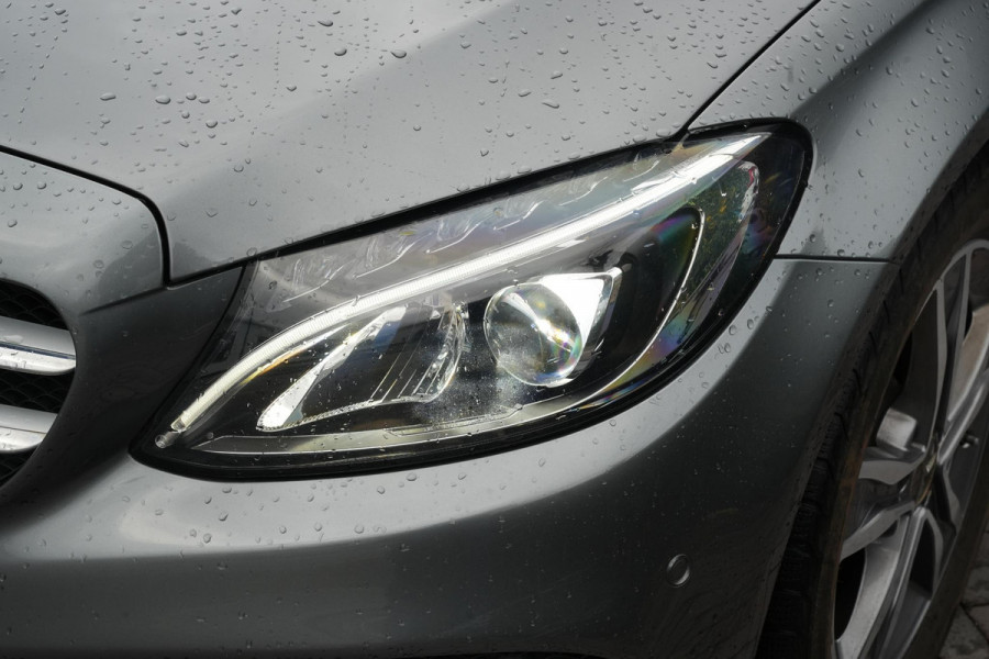 Mercedes-Benz C-Klasse 350 e AMG Luchtvering Panoramadak Cruise Stoelverw. Leer