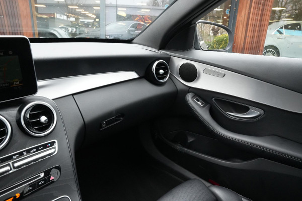 Mercedes-Benz C-Klasse 350 e AMG Luchtvering Panoramadak Cruise Stoelverw. Leer