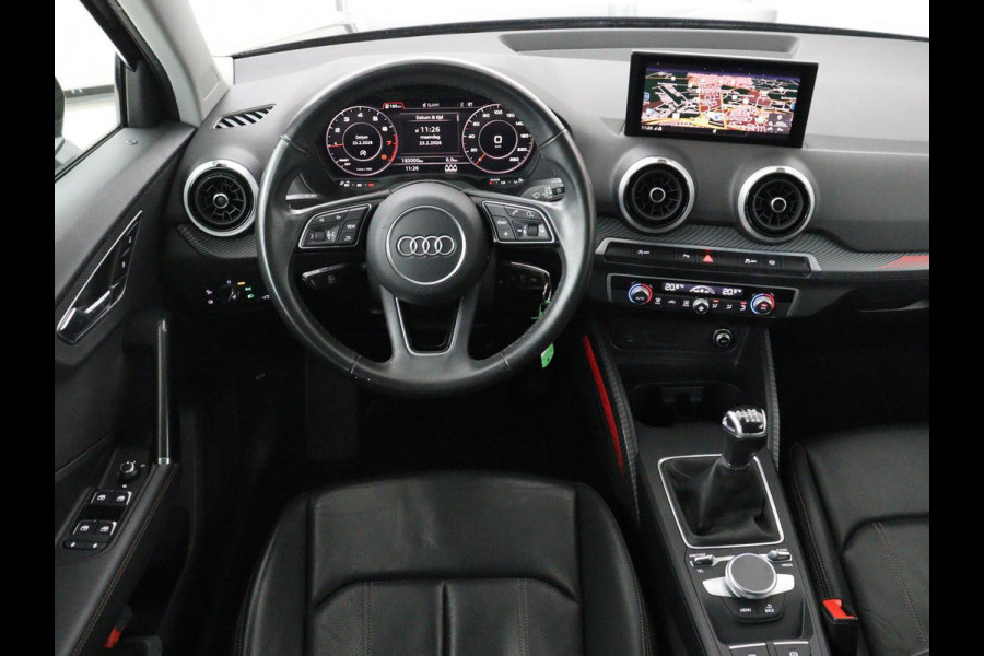 Audi Q2 35 TFSI Business Edition | Leder | Virtual Cockpit | Camera | Carplay | Navigatie | Full LED | Parkeerhulp | Climate control | Bluetooth | Cruise control