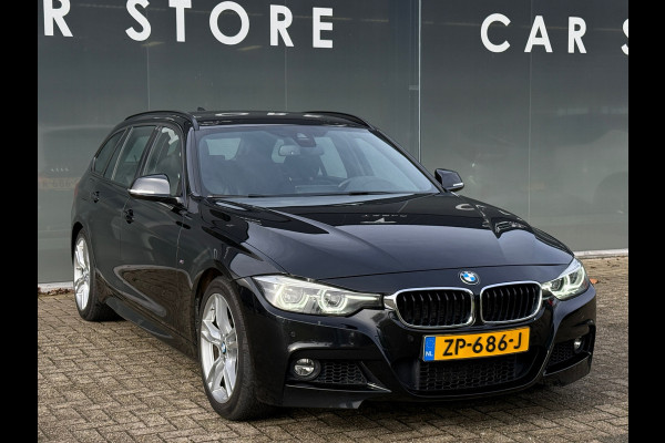 BMW 3 Serie Touring 318i M Sport Leder|Flippers|Dodehoek|Camera