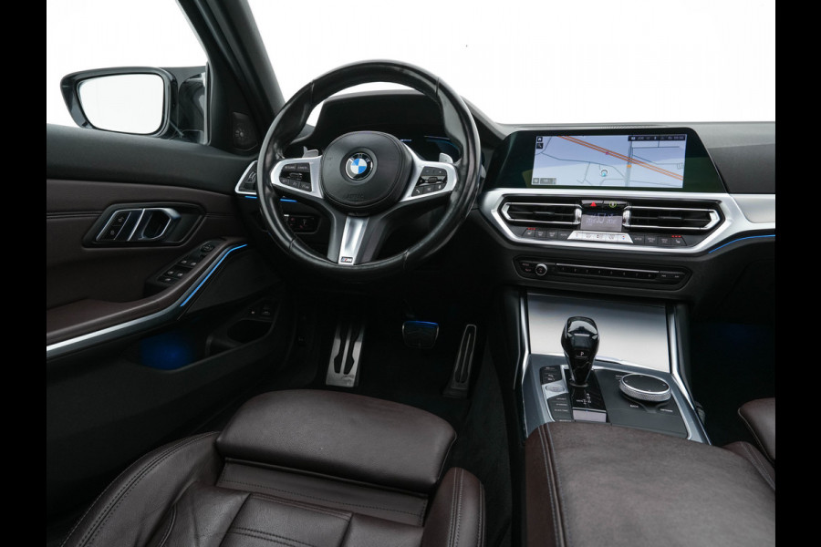 BMW 3 Serie Touring 320e M-Sportpack Business Edition Plus (Plug-In) (INCL-BTW) *PANO | LASER-LED | LEATHER | HEATED-SPORTSEATS | HARMAN/KARDON | VIRTUAL-COCKPIT | AMBIENT-LIGHT | NAVI-FULLMAP | DAB+ | 18''ALU*