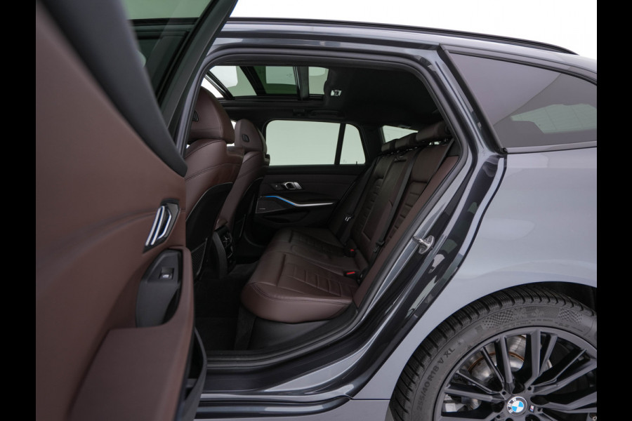 BMW 3 Serie Touring 320e M-Sportpack Business Edition Plus (Plug-In) (INCL-BTW) *PANO | LASER-LED | LEATHER | HEATED-SPORTSEATS | HARMAN/KARDON | VIRTUAL-COCKPIT | AMBIENT-LIGHT | NAVI-FULLMAP | DAB+ | 18''ALU*