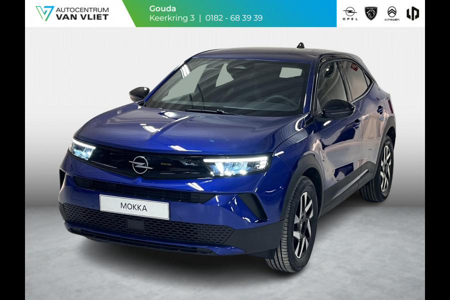 Opel Mokka 1.2 Turbo Hybrid Business Edition lichtmetelan velgen, navigatie, achteruitrijcamera,draadloze telefoon koppeling met draadloos opladen