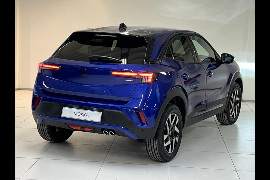 Opel Mokka 1.2 Turbo Hybrid Business Edition lichtmetelan velgen, navigatie, achteruitrijcamera,draadloze telefoon koppeling met draadloos opladen