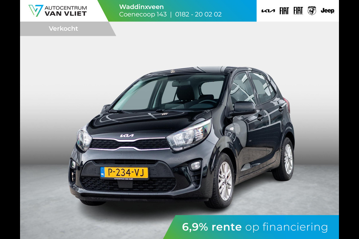 Kia Picanto 1.0 DPi DynamicLine | Carplay | Airco | Achteruitrijcamera | All season banden |