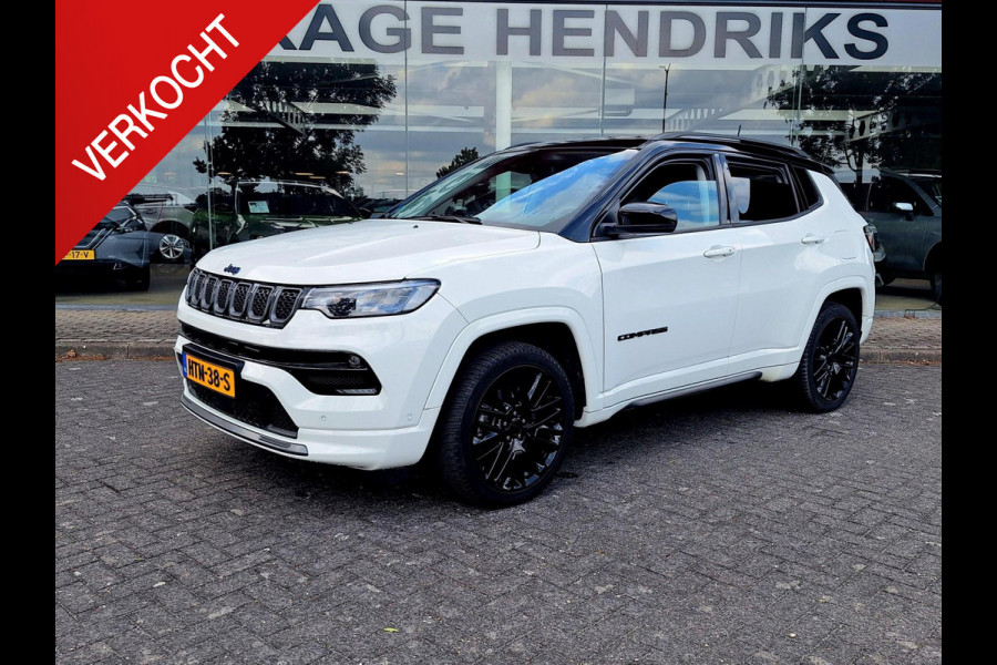 Jeep Compass 4xe 240 PHEV Hybrid Electric S 4WD | Leder | Camera | NAVI | LED | Adaptive CC | (occasion)