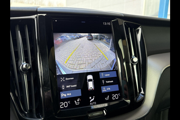 Volvo XC60 2.0 T6 Plug-in hybrid AWD R-Design | Wegklapbare Trekhaak | Elektrisch schuif-/kanteldak | ACC | Leder | Stoel- Verwarming & Ventilatie | Memory Seats | 360 Camera