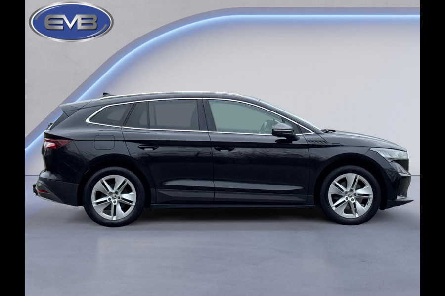 Škoda ENYAQ iV 80, achteruitrijcamera, stoel-stuurverwarming, trekhaak,1/2 lederen sportinterieur, 1 e eigenaar, NL auto met nap