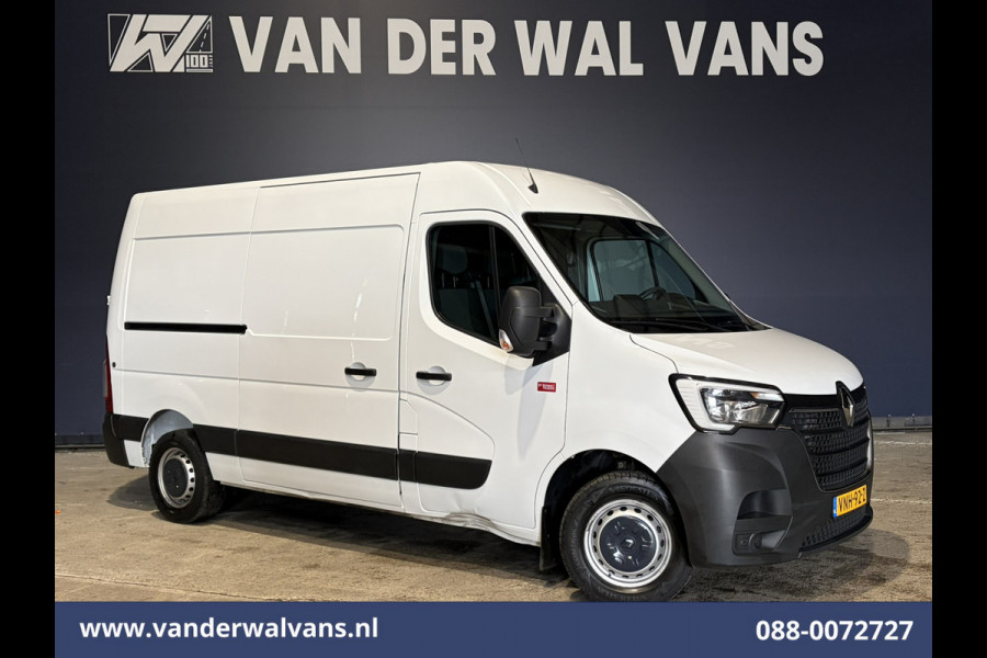 Renault Master 2.3 dCi 136pk L2H2 Euro6 Airco | Camera | Navigatie | LED | 2500kg Trekhaak | Cruisecontrol Parkeersensoren, Bijrijdersbank