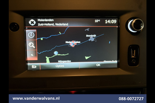 Renault Master 2.3 dCi 136pk L2H2 Euro6 Airco | Camera | Navigatie | LED | 2500kg Trekhaak | Cruisecontrol Parkeersensoren, Bijrijdersbank