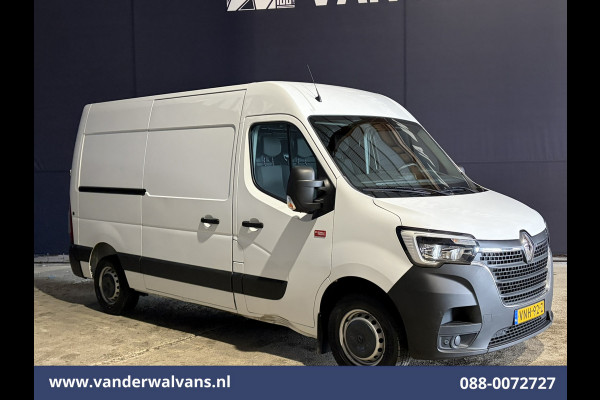 Renault Master 2.3 dCi 136pk L2H2 Euro6 Airco | Camera | Navigatie | LED | 2500kg Trekhaak | Cruisecontrol Parkeersensoren, Bijrijdersbank