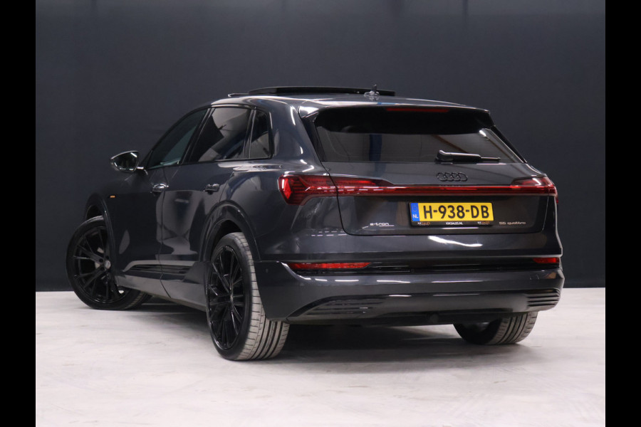 Audi e-tron e-tron 55 quattro advanced 95 kWh [TREKHAAK, SCHUIFKANTELDAK, LUCHTVERING, MEMORY SEATS, ADAPTIVE CRUISE CONTROL, APPLE CARPLAY, ANDROID AUTO, PDC V+A, STOELVERWARMING, NIEUWSTAAT]