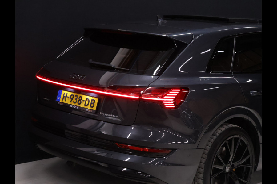 Audi e-tron e-tron 55 quattro advanced 95 kWh [TREKHAAK, SCHUIFKANTELDAK, LUCHTVERING, MEMORY SEATS, ADAPTIVE CRUISE CONTROL, APPLE CARPLAY, ANDROID AUTO, PDC V+A, STOELVERWARMING, NIEUWSTAAT]