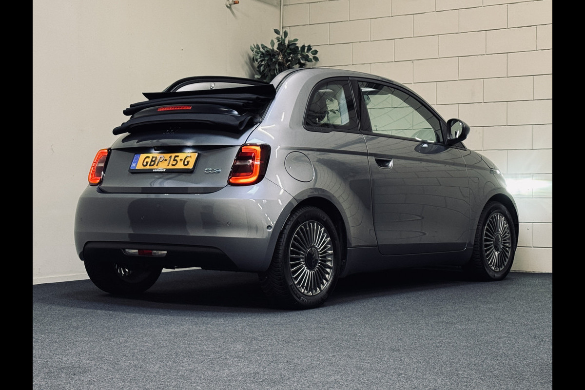 Fiat 500C Icon 42 kWh | LED | Camera | Stoelverw.