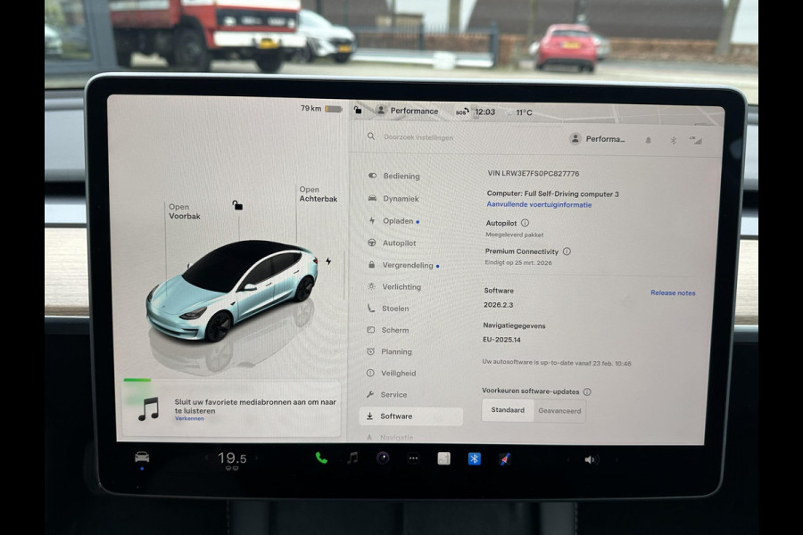 Tesla Model 3 Standard RWD Plus 60 kWh | SOH 93% | VOLLEDIGE TESLA GARANTIE TOT 01-06-2027 OF 80k KM | STOEL VERWARMING VOOR/ACHTER | STUURVERWARMING | NETTE AUTO |