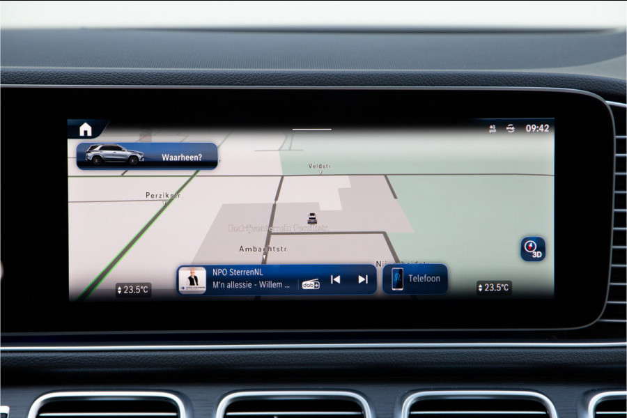 Mercedes-Benz GLE 400 e 4MATIC AMG Line Premium Manufaktur Alpin Grijs, Pano, Luchtvering, Trekhaak