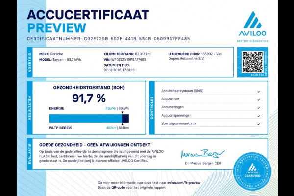 Porsche Taycan Sport Turismo 4S 79 kWh Performance - Sport Chrono l Lift l Luchtv. l HUD l Panoramadak